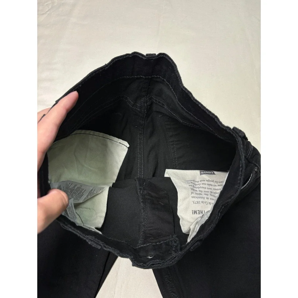 Levi's 511 Mens‎ Black Slim Fit Jeans W28 L29